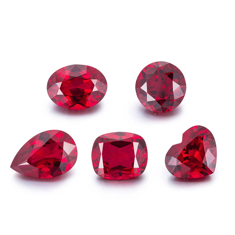 Lab Grown AGL Certified Pigeon Ruby Gemstone